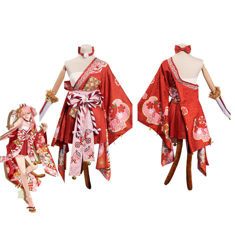 Hyakkiyakou‘s Nekomata Power Cosplay Costume Outfits Original Design Halloween Carnival Suit