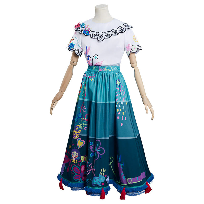 Encanto Mirabel Dress Halloween Carnival Suit Comic-con Party Cosplay Costume