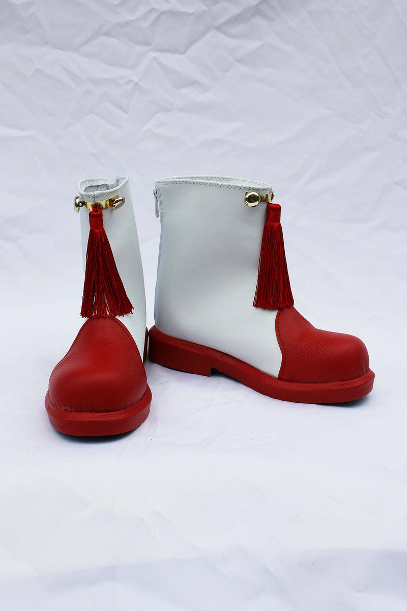 Card Captor Sakura Cosplay Shoes Boots Red