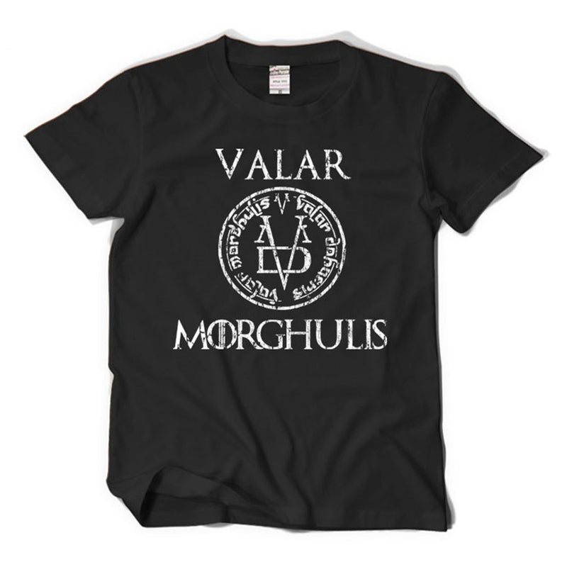 Game Of Thrones GOT Valar Morghuli T-shirt Men Version