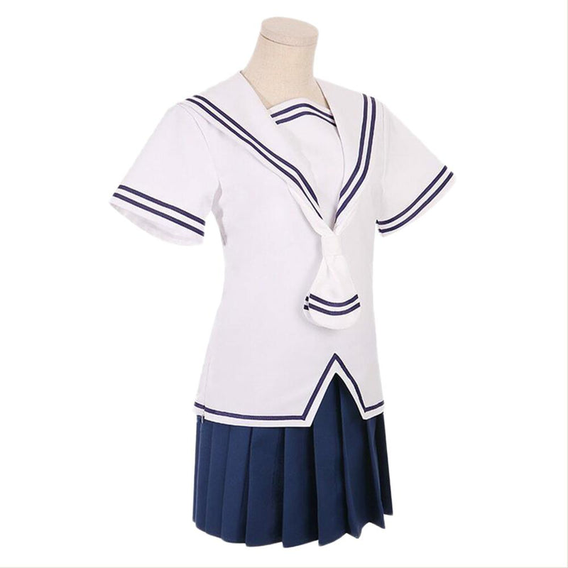 Anime Fruits Basket Tohru Honda Cosplay Costume Summer School Uniform Girls Sailor Uniform