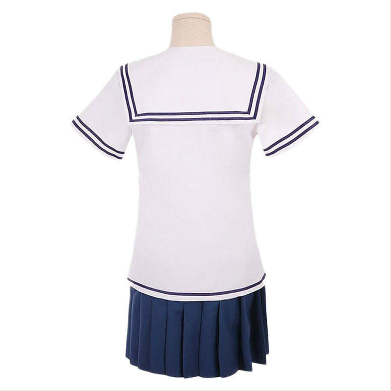 Anime Fruits Basket Tohru Honda Cosplay Costume Summer School Uniform Girls Sailor Uniform