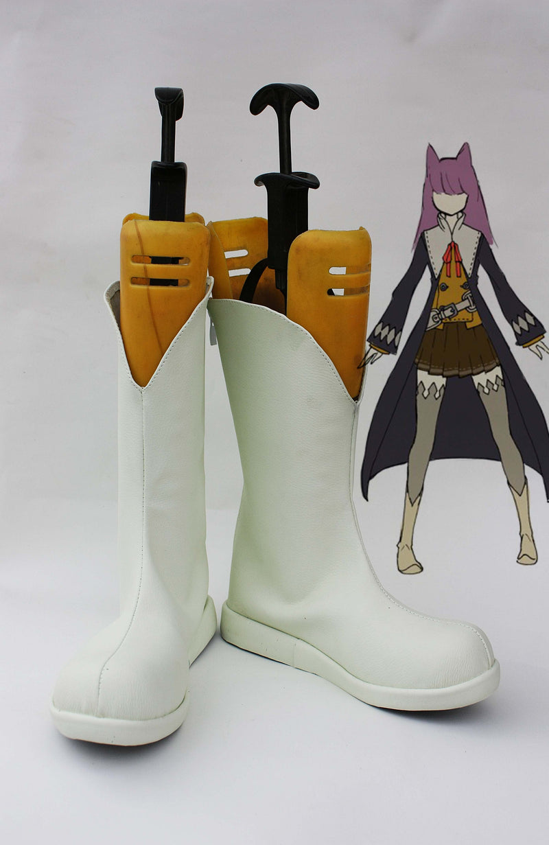 Unlight Chat D'argent Ayn Cosplay Shoes Boots