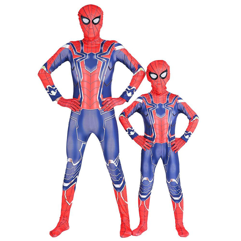 Avengers Spider-man Jumpsuits Costume Cosplay For Adult Halloween