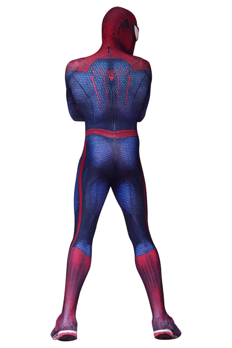 Spiderman The Amazing Spiderman 3D Spider-Man Jumpsuit Cosplay Costume