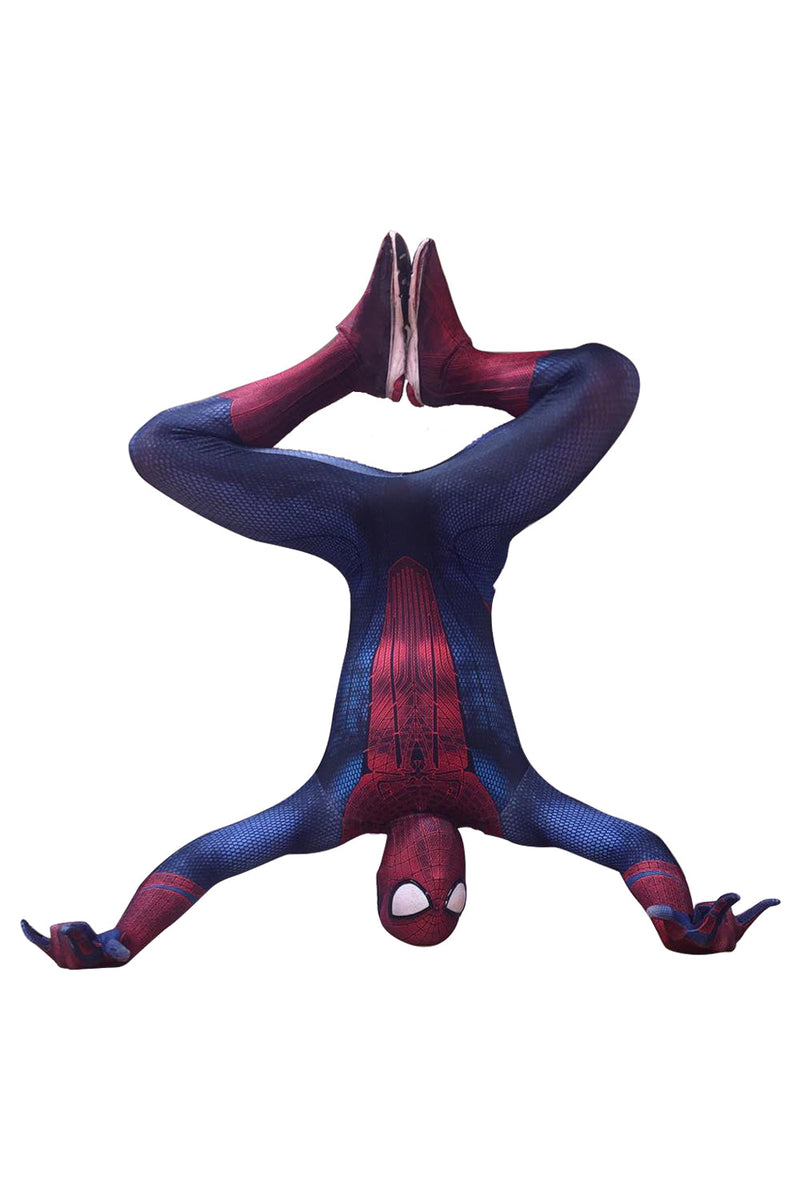 Spiderman The Amazing Spiderman 3D Spider-Man Jumpsuit Cosplay Costume