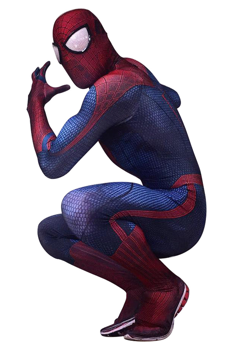 Spiderman The Amazing Spiderman 3D Spider-Man Jumpsuit Cosplay Costume