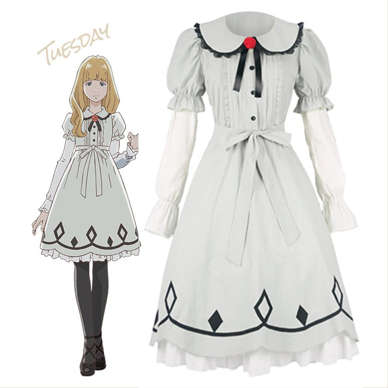 Carole & Tuesday Tuesday Cosplay Costume Lolita Dress