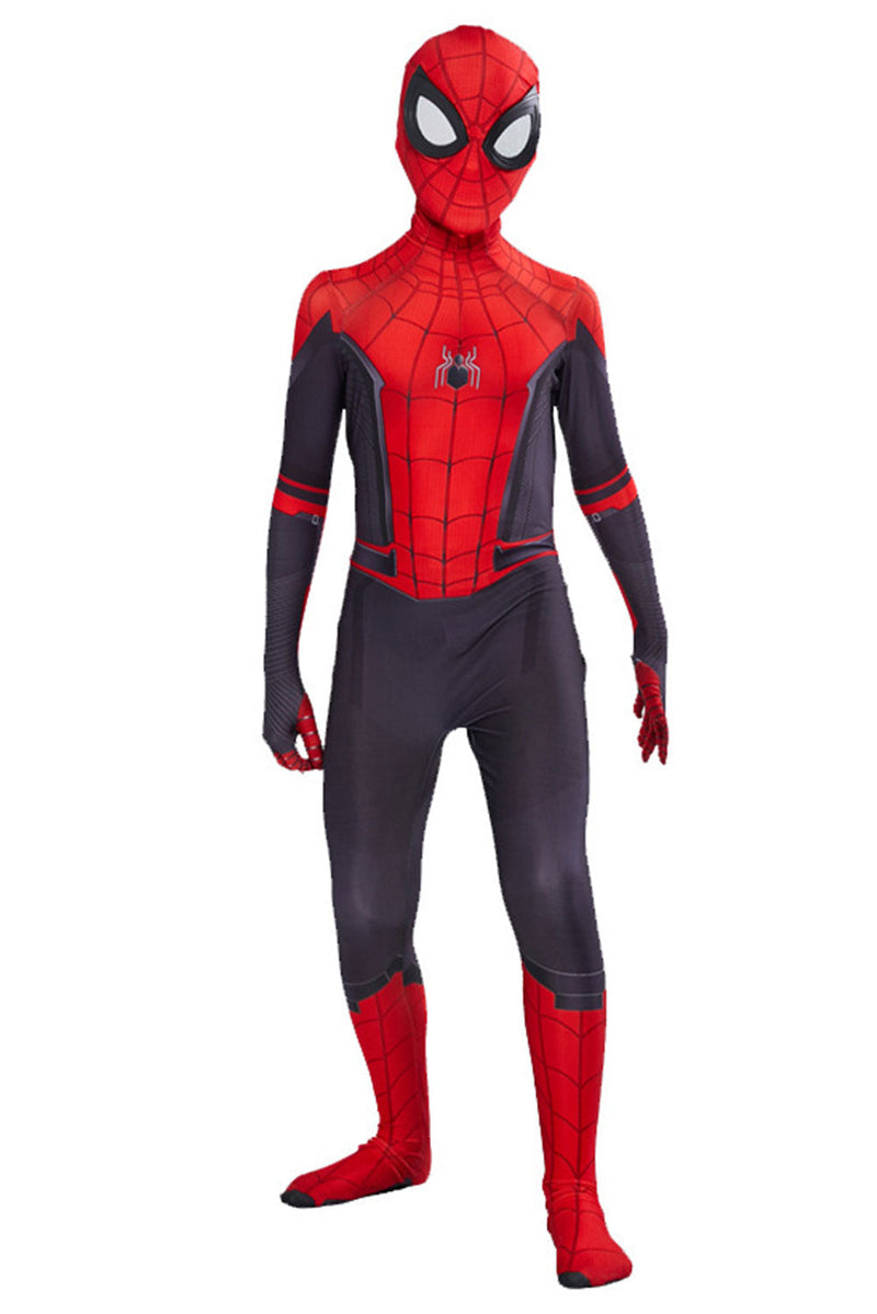 Kids Children Spider-Man: Far From Home Spiderman Peter Parker Cosplay Costume