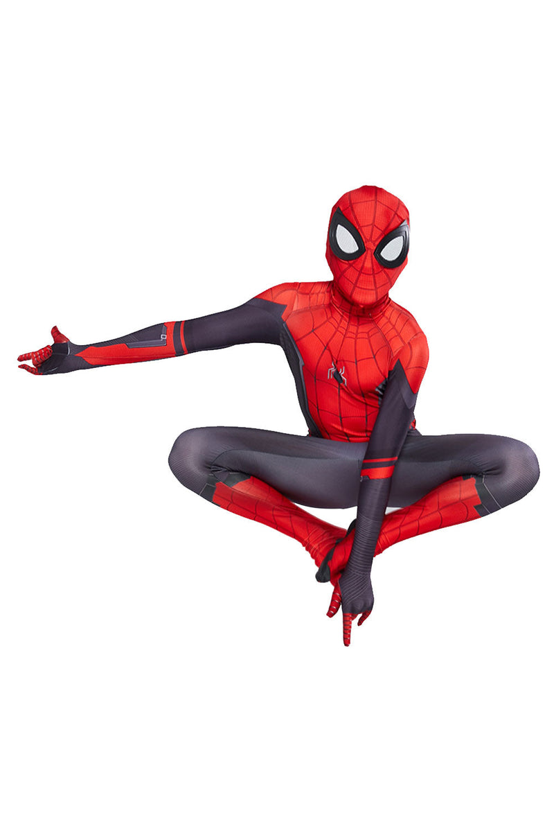 Kids Children Spider-Man: Far From Home Spiderman Peter Parker Cosplay Costume