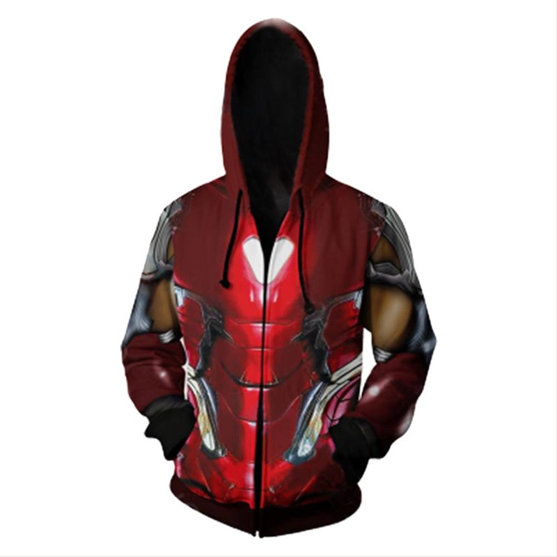 Avengers 4：End Game ﻿Quantum Realm Iron Man Mark 85 Hoodie