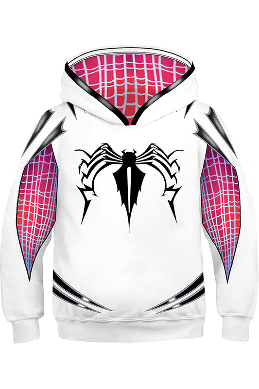 Boys Hoodie Spider-Man: Into the Spider-Verse Miles Morales Gwen 3D Sweatshirt Kids