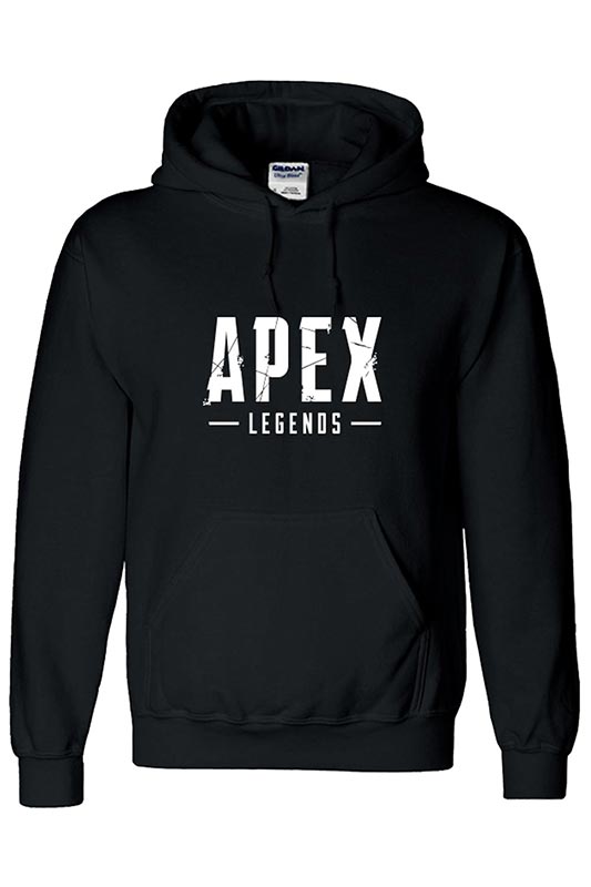 Black Mens Hoodie EA Apex Legends Pullover Sweatshirt Unisex