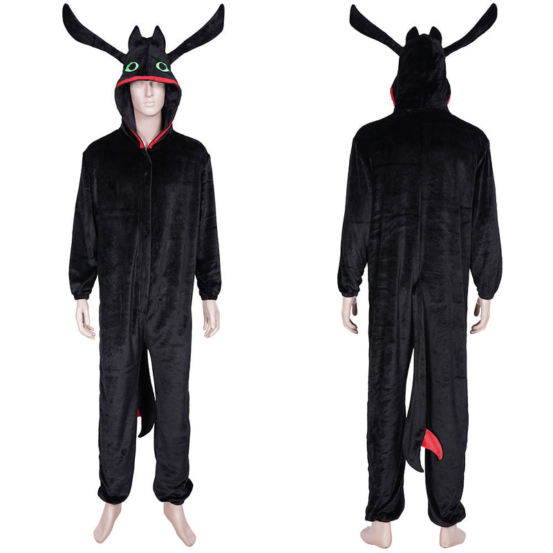 How to train your Dragon·Night Fury Sleepwear Pajams Cosplay Costume