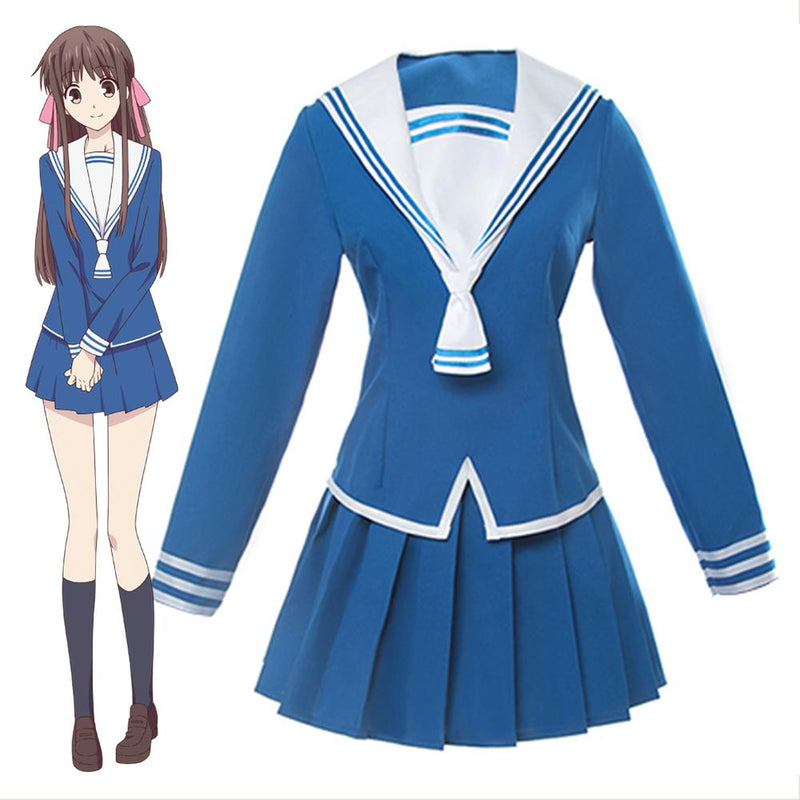 Fruits Basket Tohru Honda School Uniform Cosplay Costume