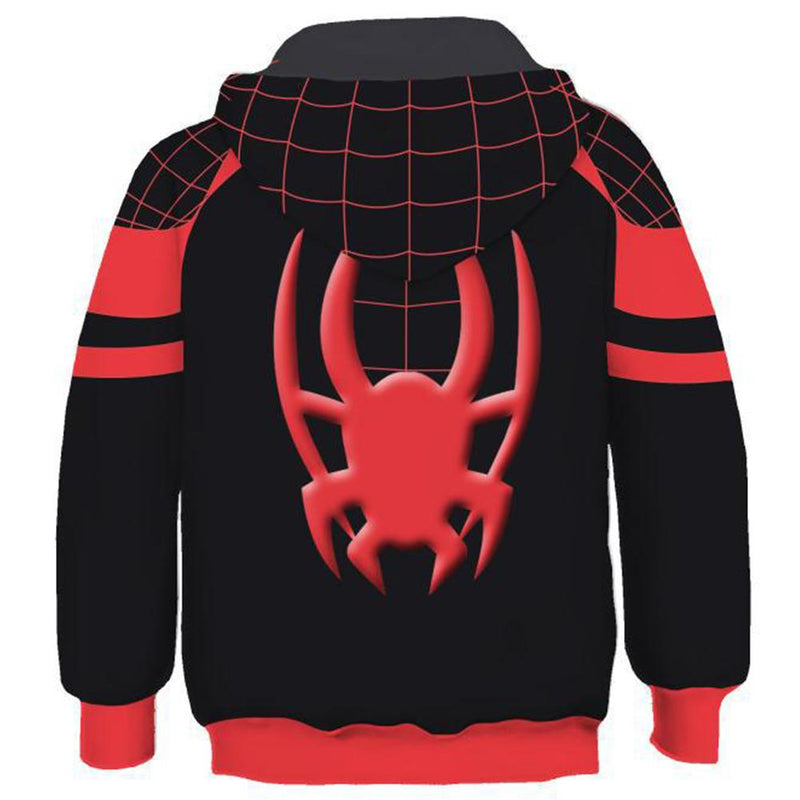 Ultimate Spider-Man Halloween Cosplay Costume Hoodie Jacket For Kids