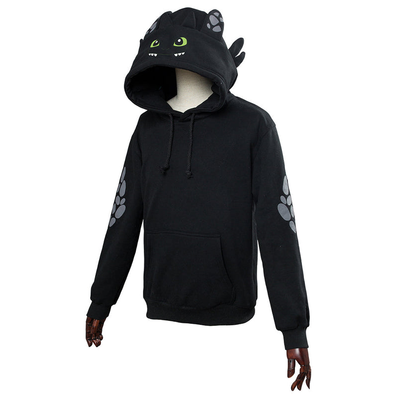 Unisex How to Train Your Dragon Toothless Cosplay Hoodie 3D Printed Sweatshirt Men Women Casual Pullover Streetwear