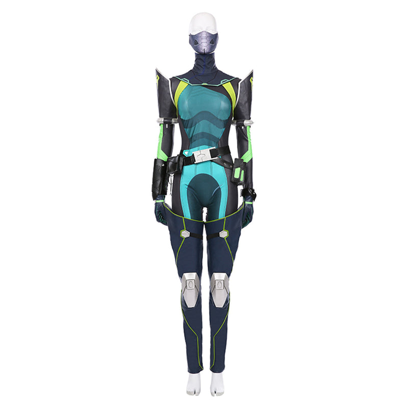 Game VALORANT Viper Women Jumpsuit Suit Halloween Carnival Outfit Cosplay Costume