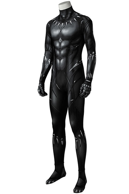 Black Panther T‘Challa Outfit Jumpsuit 3D Printed Cosplay Costume