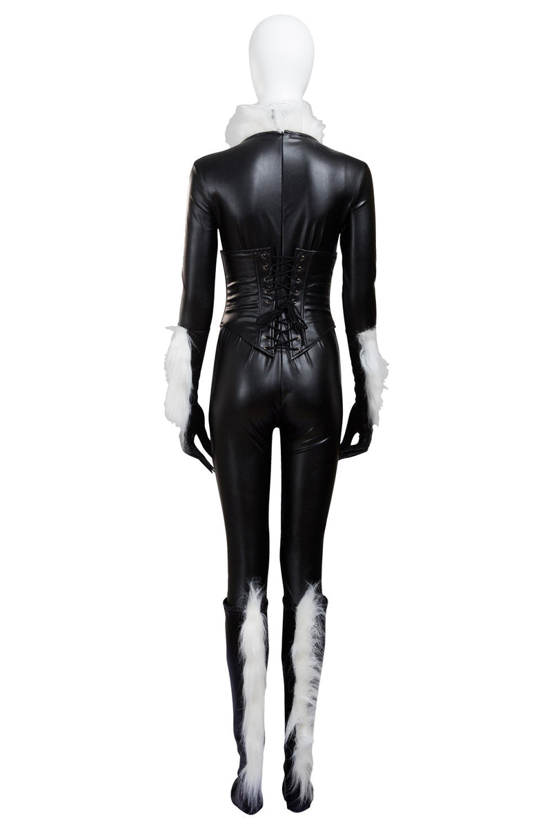 The Amazing Spider Man Black Cat Jumpsuits Cosplay Costume