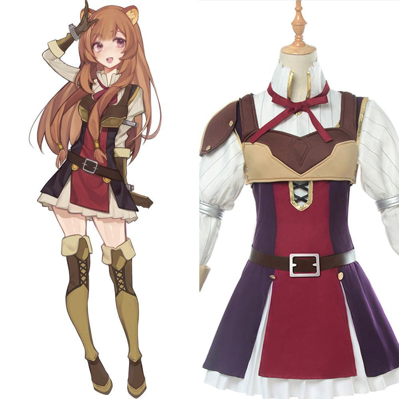 The Rising of The Shield Hero Raphtalia Cosplay Costume Adult