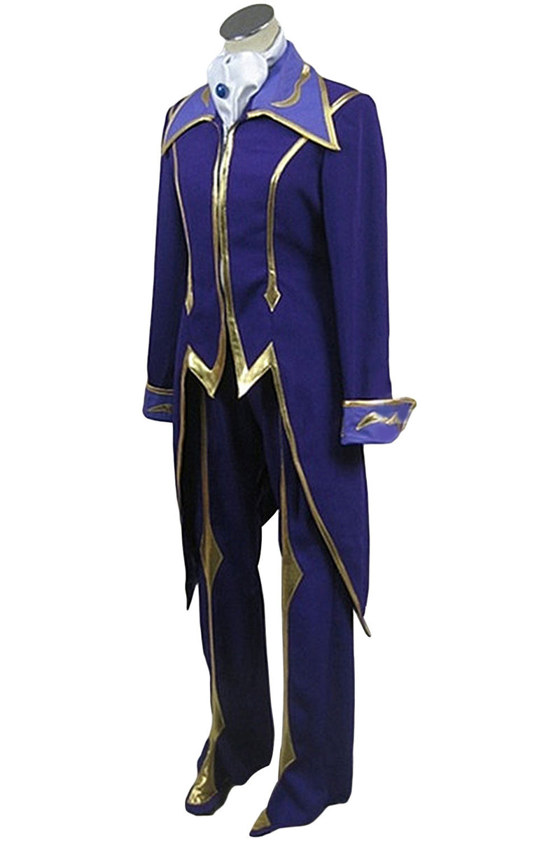 Code Geass: Lelouch of the Rebellion Zero Outfit Cosplay Costume