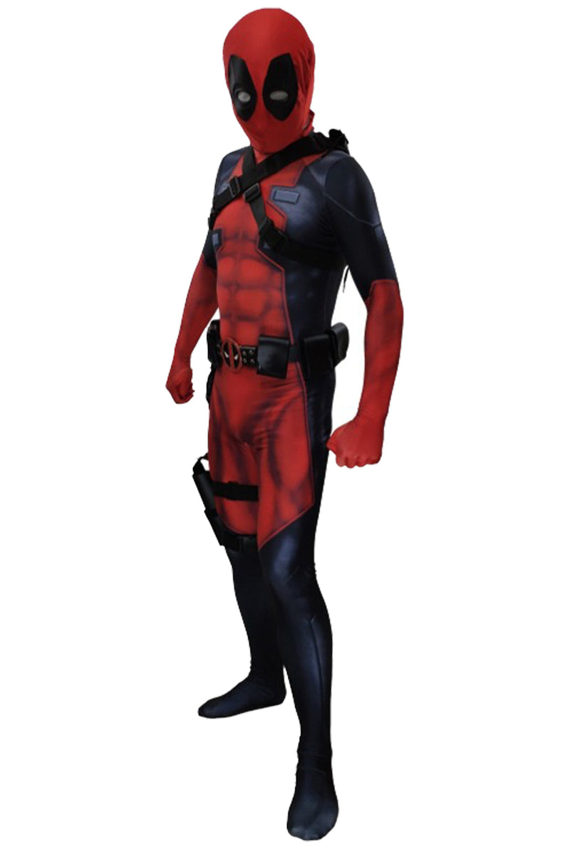 Marvel Deadpool Wade Wilson Outfit Suit Costume For Kids Adults