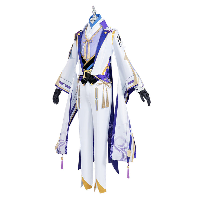 Genshin Impact Kamisato Ayato Outfits Halloween Carnival Suit Cosplay Costume