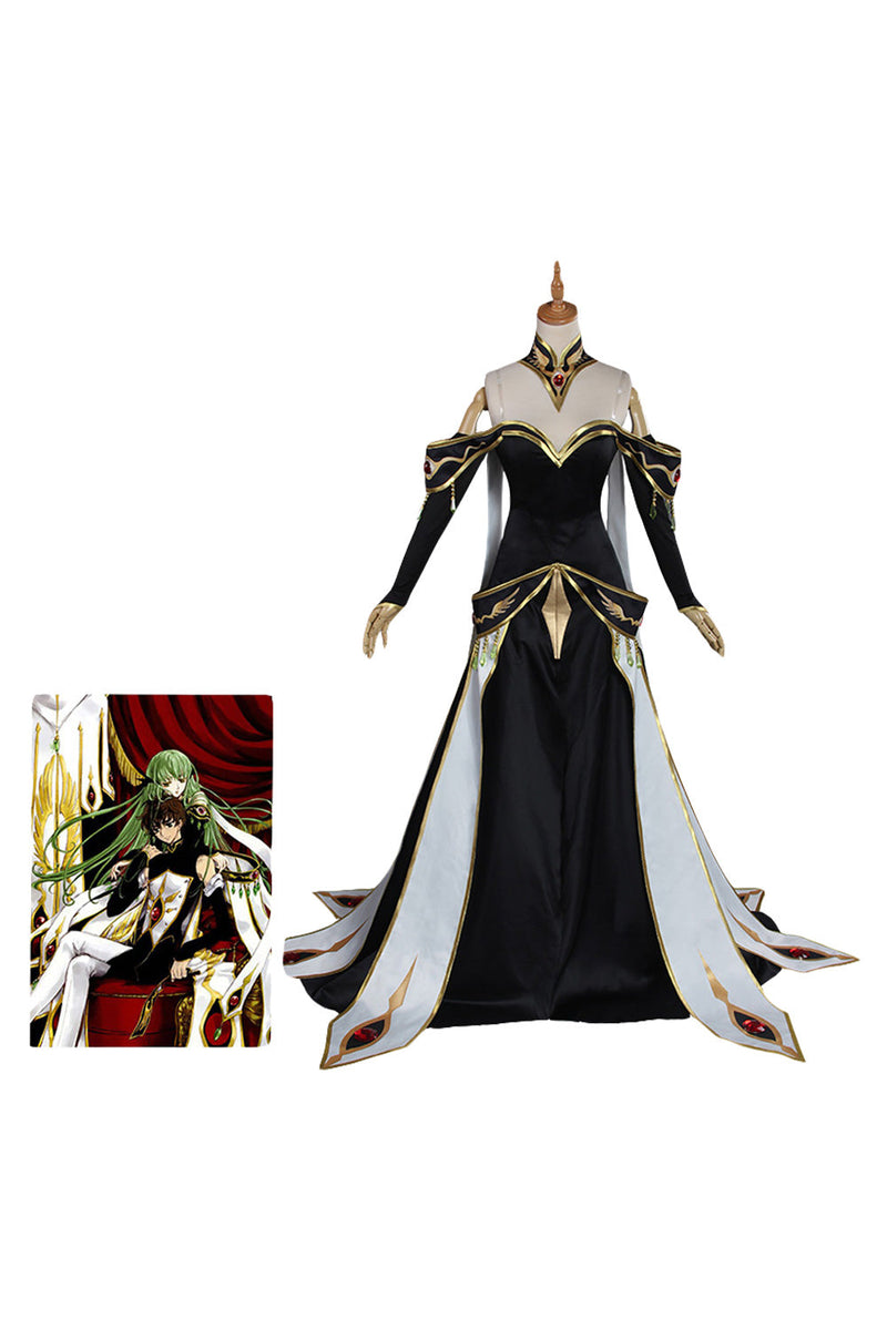 CODE GEASS Lelouch of the Rebellion C.C. Outfit Cosplay Costume