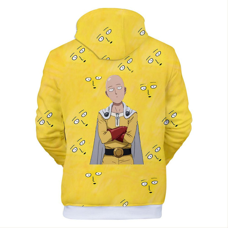 One Punch Man Season 2 Saitama Printed Hoodie