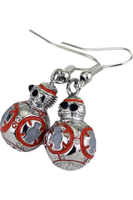 Star Wars BB8 3D Drop Earrings Robot Pendant  Cosplay Accessories