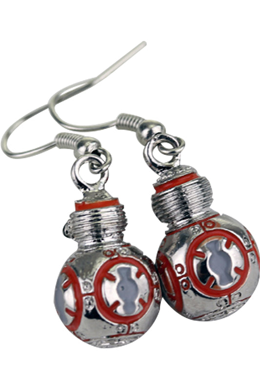 Star Wars BB8 3D Drop Earrings Robot Pendant  Cosplay Accessories