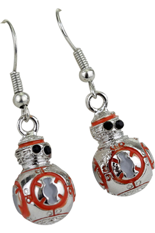 Star Wars BB8 3D Drop Earrings Robot Pendant  Cosplay Accessories