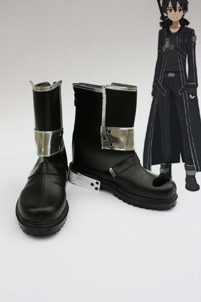 Sword Art Online Kazuto Kirigaya Cosplay Shoes Boots