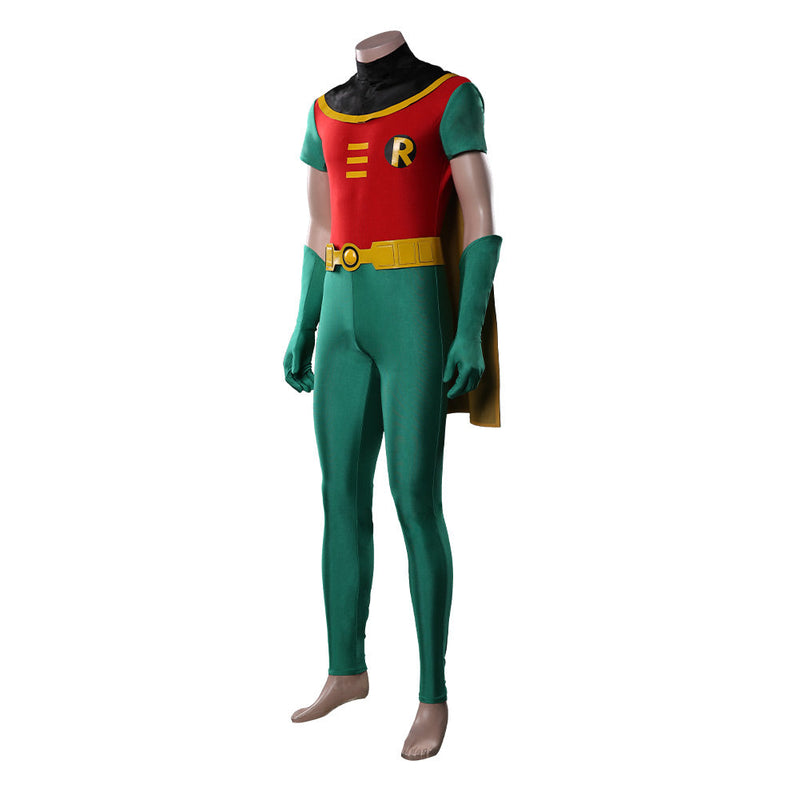 Teen Titans Robin Jumpsuit Outfits Halloween Carnival Costume Cosplay Costume