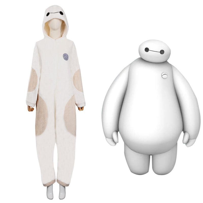 Big Hero 6 Baymax Cosplay Costume Jumpsuit Sleepwear Pajamas Outfits