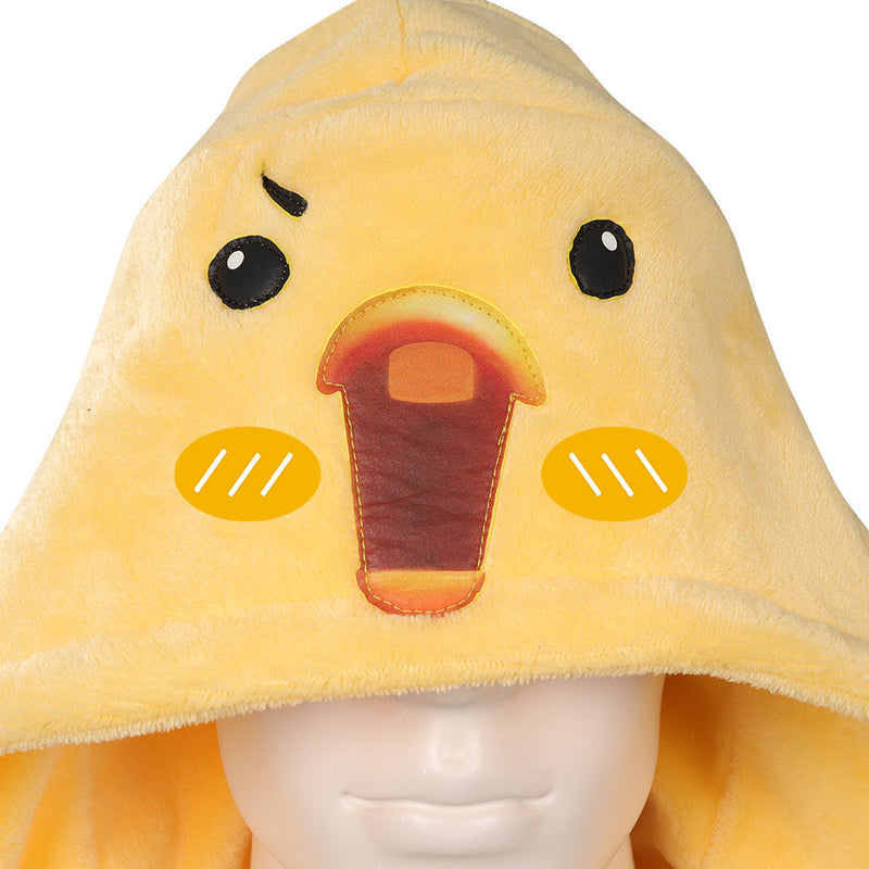 Gudetama: An Eggcellent Adventure Cosplay Costume Jumpsuit Sleepwear Onesies Pajamas Outfits