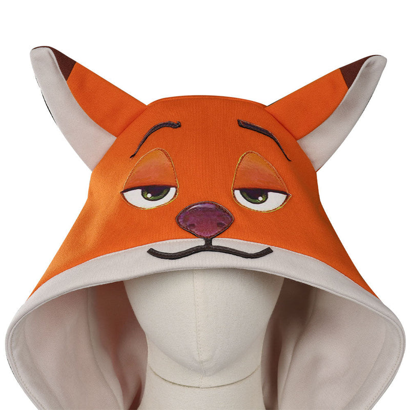 Zootopia Nick Original Design Hoodies Cosplay Costume Sweatshirt Outfits