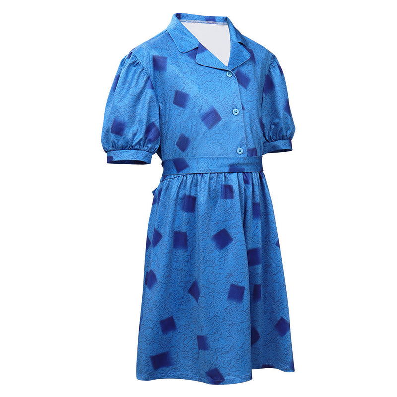 Kids Children Matilda the Musical Matilda Cosplay Costume Dress Outfits