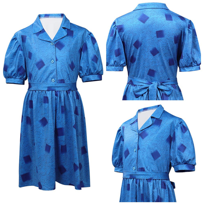 Kids Children Matilda the Musical Matilda Cosplay Costume Dress Outfits