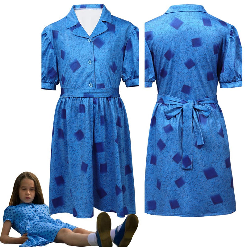 Kids Children Matilda the Musical Matilda Cosplay Costume Dress Outfits