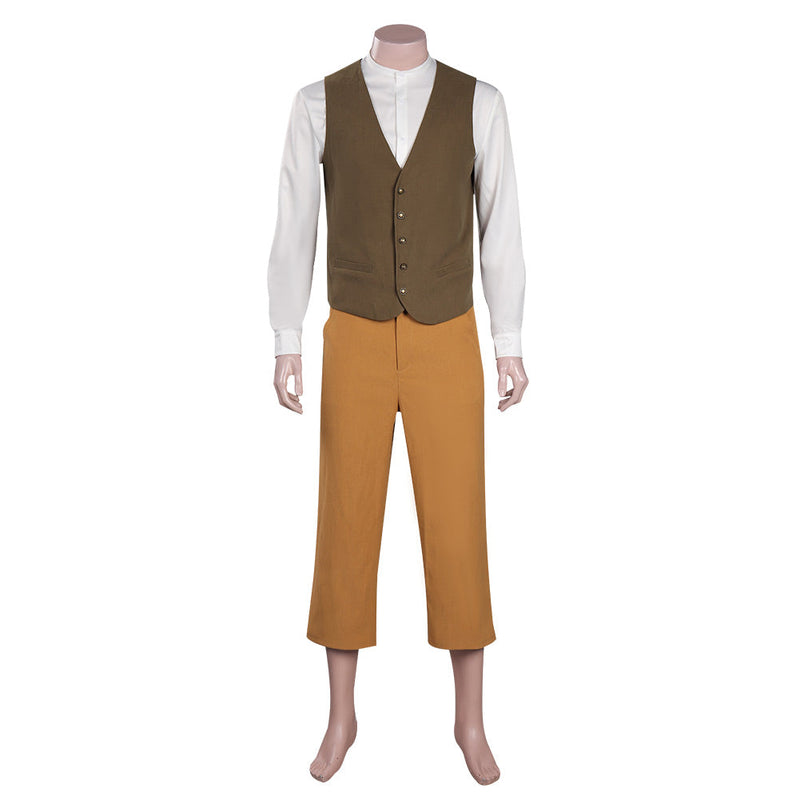 The Hobbit Bilbo Baggins Outfits Halloween Carnival Suit Cosplay Costume