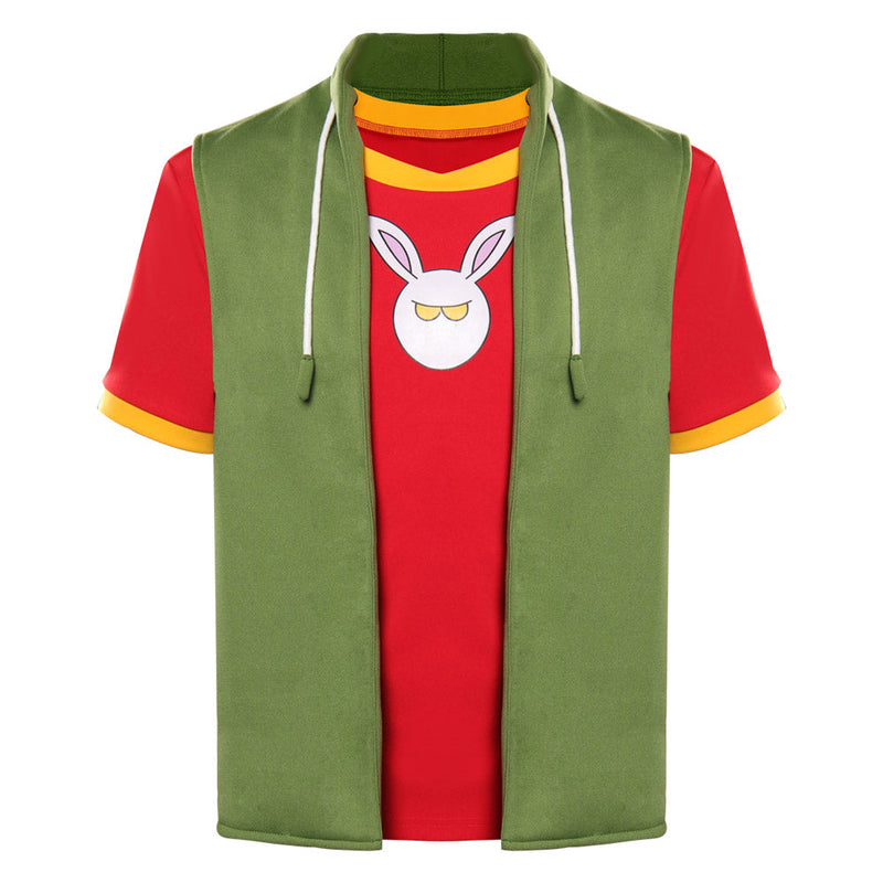 Arthur Season 25-Arthur Read Cosplay Costume Vest T-shirt Outfits