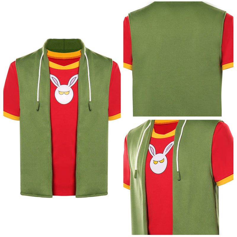 Arthur Season 25-Arthur Read Cosplay Costume Vest T-shirt Outfits