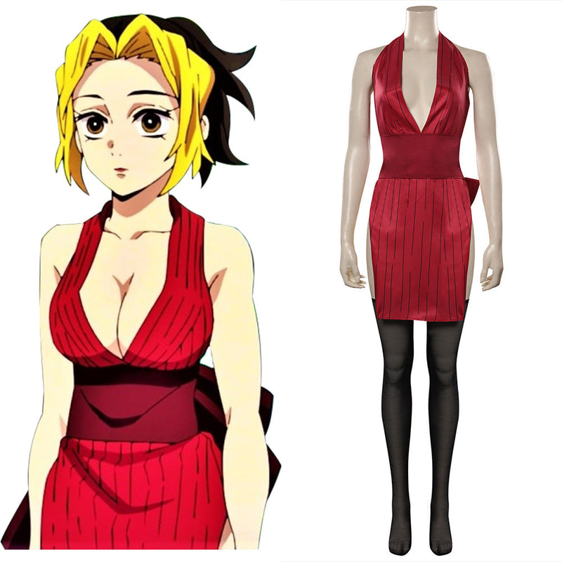 Demon Slayer Kimetsu no Yaiba: Yuukaku-hen Makio Cosplay Costume Outfits