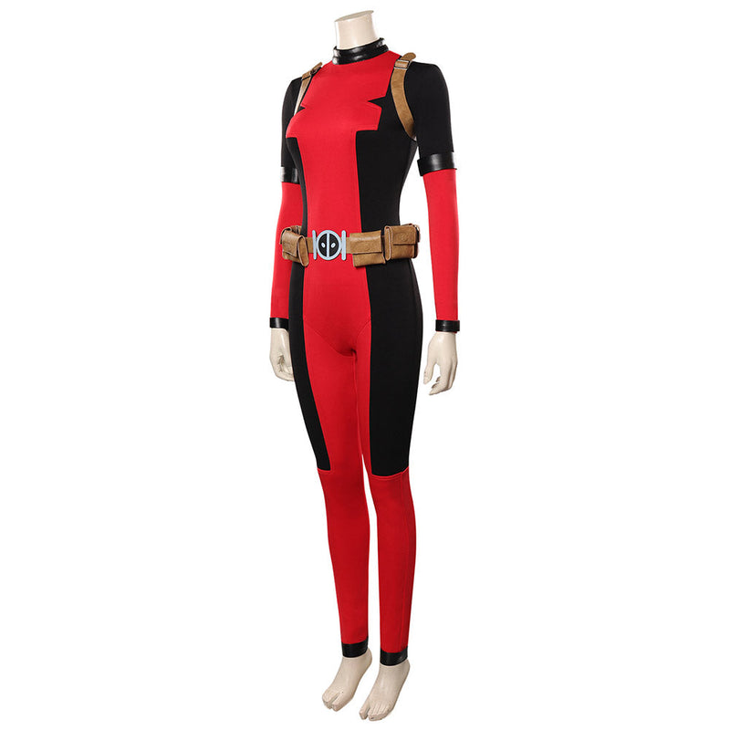 Lady Deadpool Wanda Wilson Cosplay Costume Outfits Halloween Carnival Suit