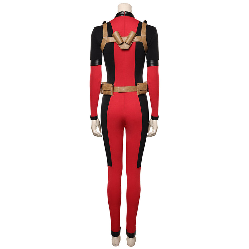 Lady Deadpool Wanda Wilson Cosplay Costume Outfits Halloween Carnival Suit