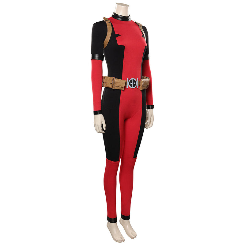 Lady Deadpool Wanda Wilson Cosplay Costume Outfits Halloween Carnival Suit