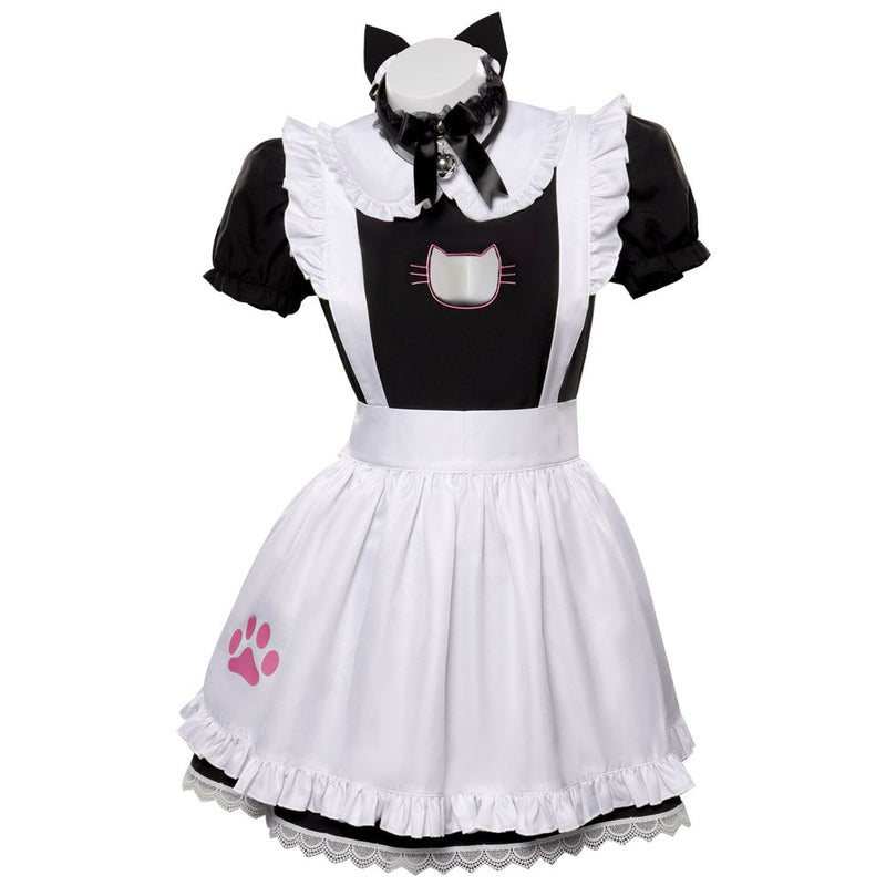 Kawayi Maid Dress Cosplay Costume Outfits Halloween Carnival Suit