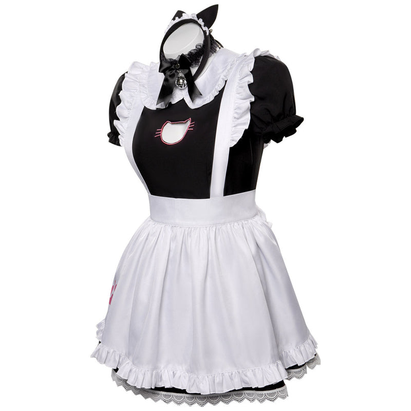 Kawayi Maid Dress Cosplay Costume Outfits Halloween Carnival Suit